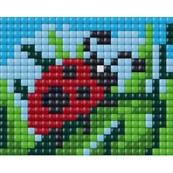 40008 Pixelhobby Bastelset XL Marienkäfer