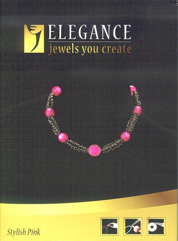 Halsband Stylish Pink Bastelset
