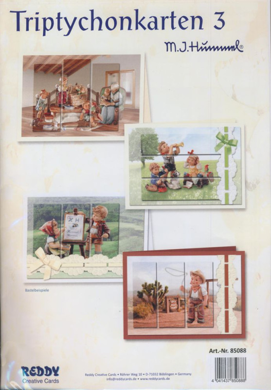 85088 Bastelset Triptychonkarten 3 M I Hummel