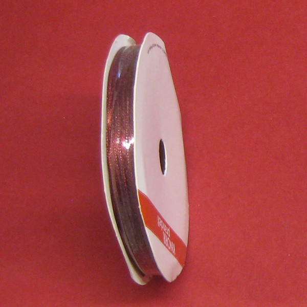 6308180 Satinband 3mm bordeaux 10m