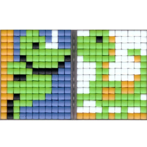 77757 Pixelhobby Medaillon Set Dinosaurier