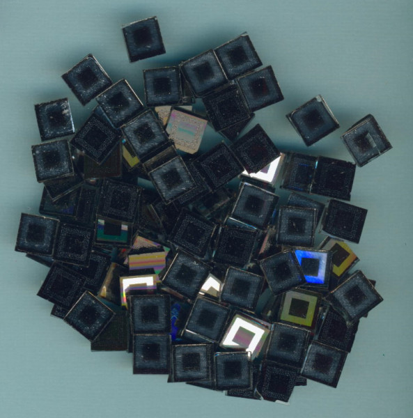 6247002 Matrix Mosaic Qadrat 10x10mm schwarz 60g