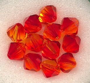 530106924 Swarovski Glasschliffperlen 6mm fireopal 12 Stück