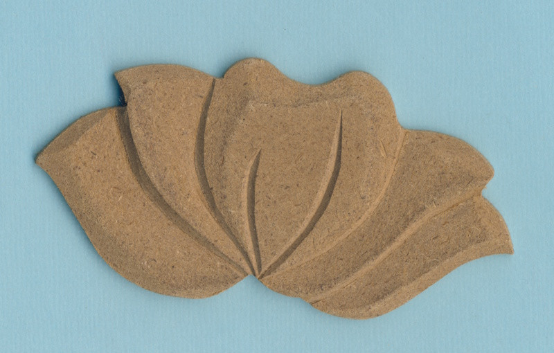 078680008 Holz Dekor Mohnknospe 9,5x5cm
