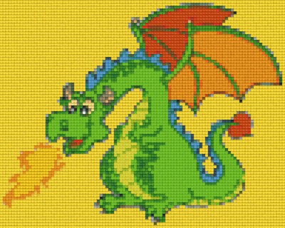 804319 Pixelhobby Klassik Set Drache 2