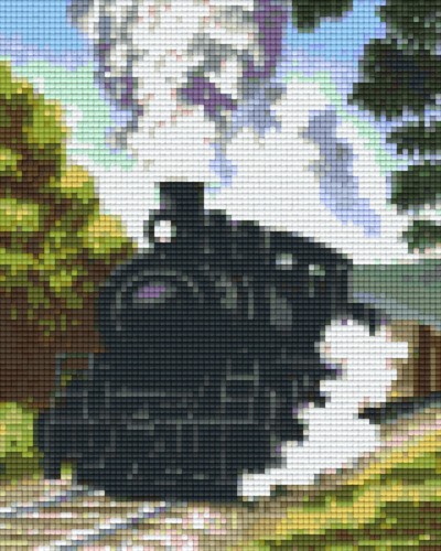 804254 Pixelhobby Klassik Set Lokomotive 2