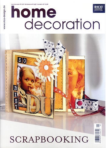 Buch home decoration - Scrapbooking