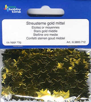 63800712 Streusterne 12mm gold 15g