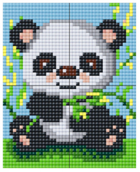 px4204029 Pixelhobby XL 4 Basisplatten Set Pandabär 2