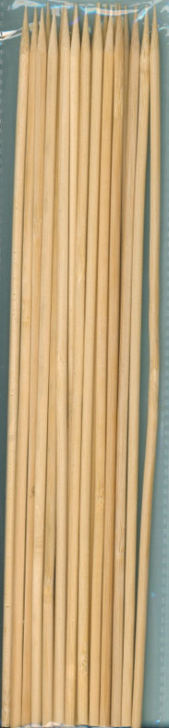 66175 Bambus Holzstäbe spitz 4mm x 30cm 20 Stück