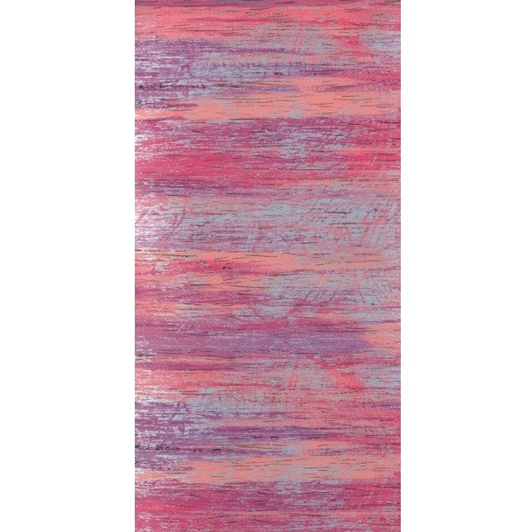 0966 Kerzen Wachsplatte gestreift rosa-silber 200x100mm