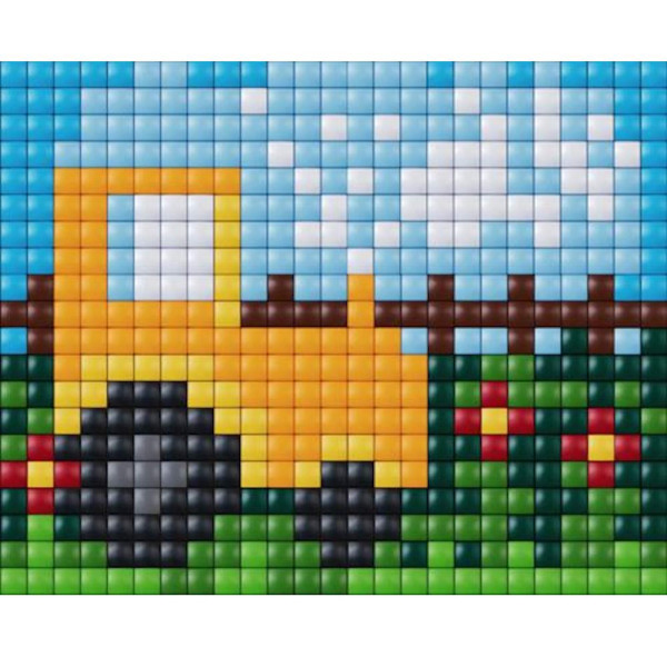 40020 Pixelhobby Bastelset XL Traktor
