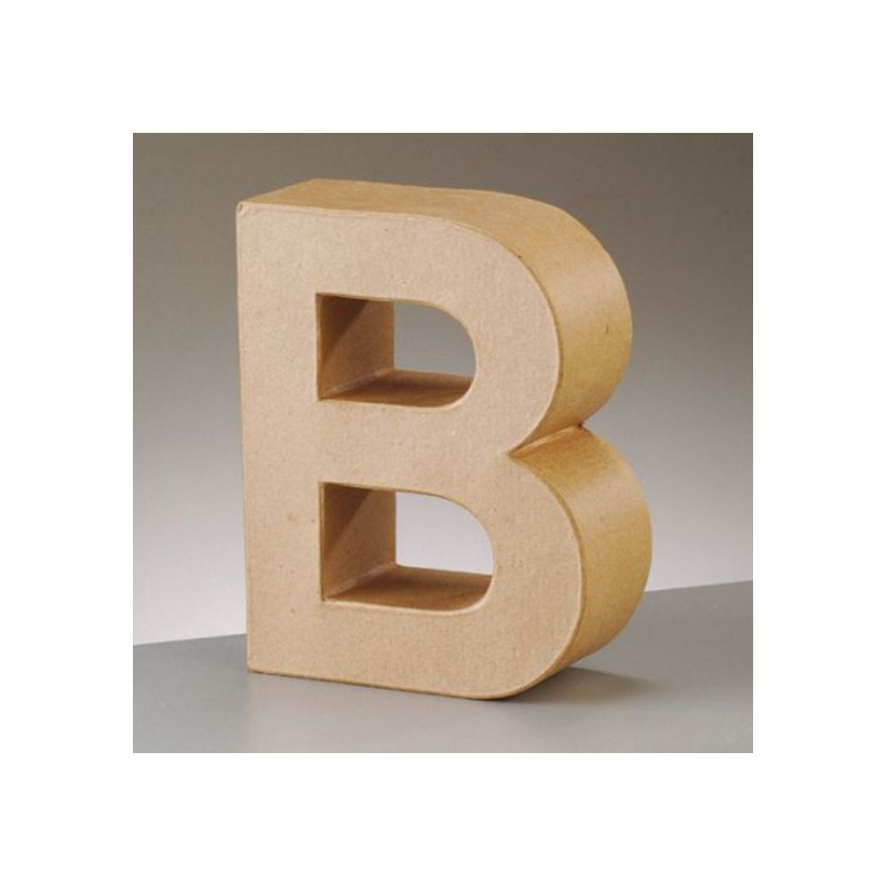 2630902 Papp Art Buchstabe B 17,5x14cm