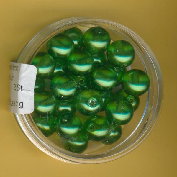 06089192 Crystal Renaissance Perlen 8mm emerald 25 Stück