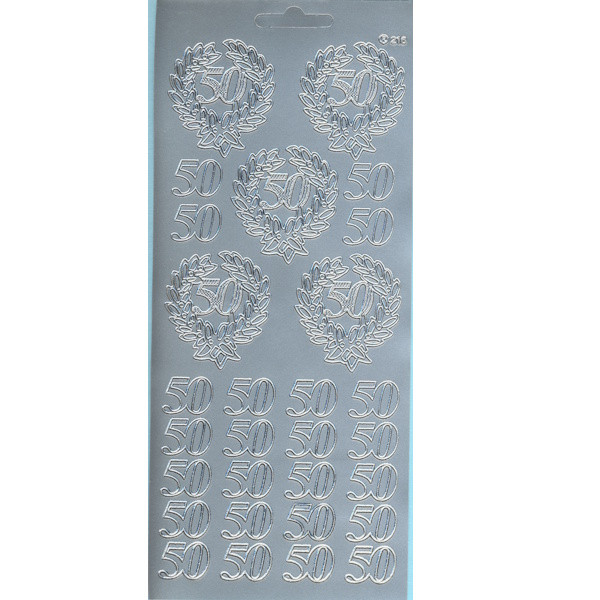 cl59s Sticker 50 silber
