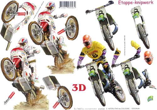 Motivbogen Motocross