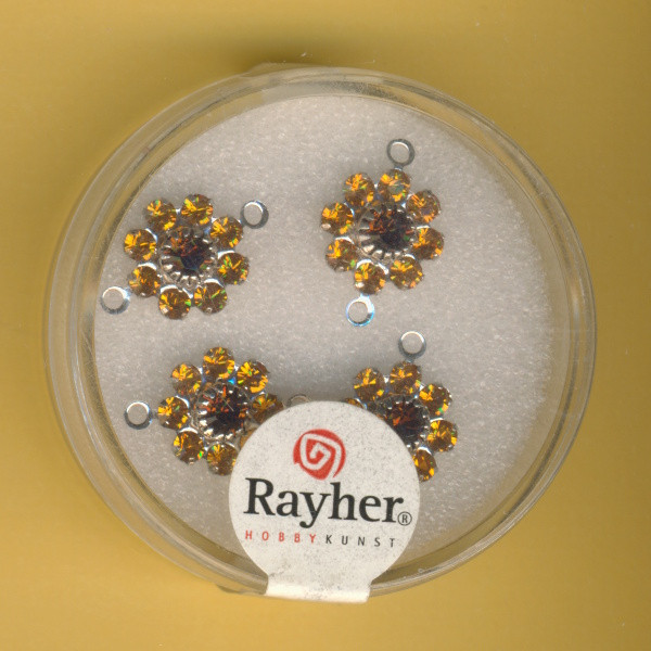 14299212 Swarovski Accessoires Blüte 15mm koralle 4 Stück