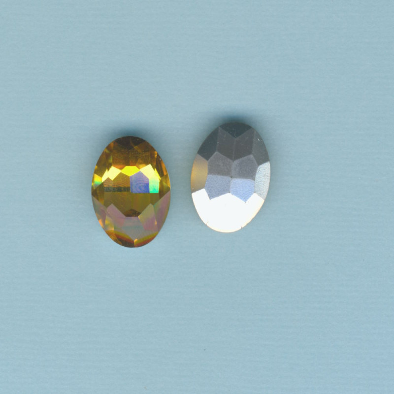t0801322 Simili Rivoli Glasstein 13x18mm topas