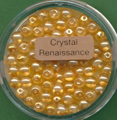 078504544 Crystal Renaissance Perlen 4mm beige 75 Stück