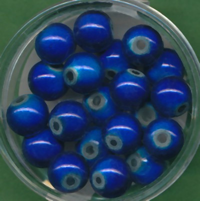 073308174 Miracle-Beads 8mm blau 20 Stück