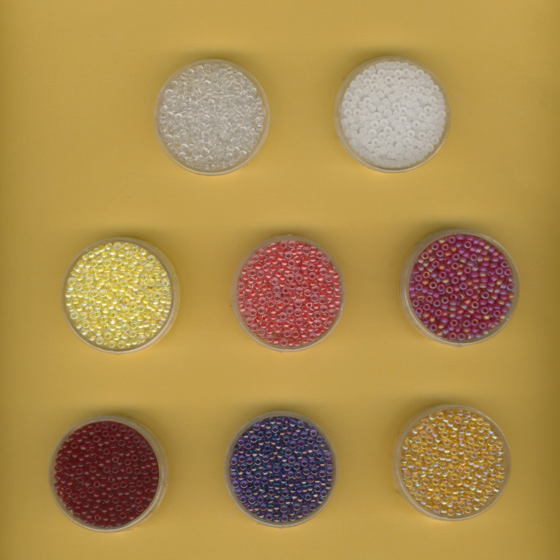 Miyuki Rocailles 8/0 3mm transparent