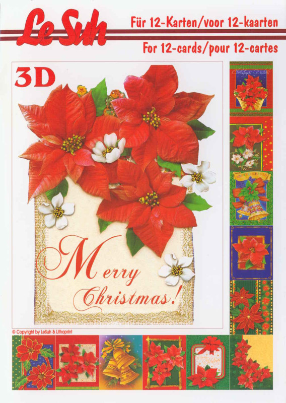 345643 3D Motivbuch A5 Weihnachten VII