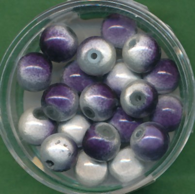 Miracle-Beads 8mm grau