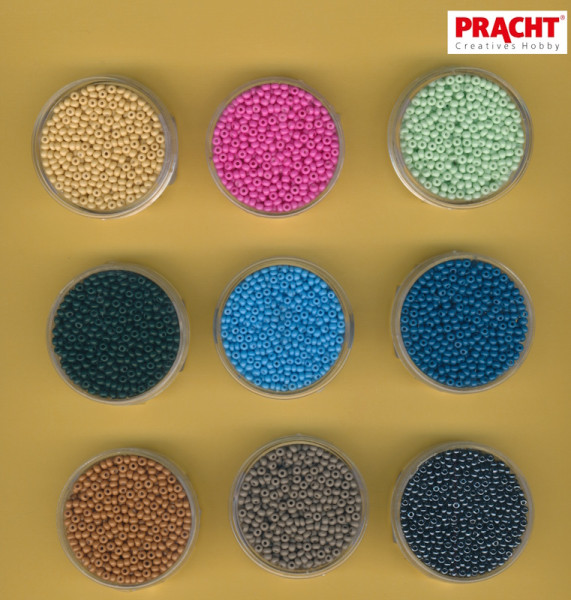 Pracht Rocailles Perlen 2,6mm satt