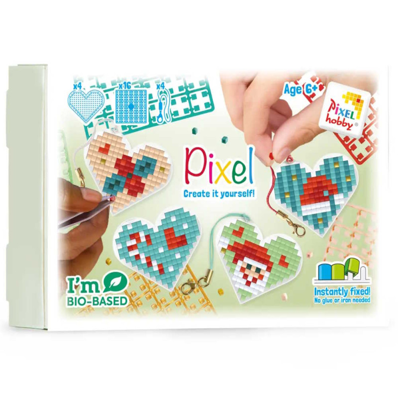 25005 Pixelhobby Herz Themenbox Weihnachten