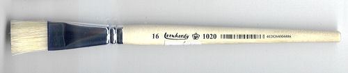 Borsten-Pinsel 16 flach