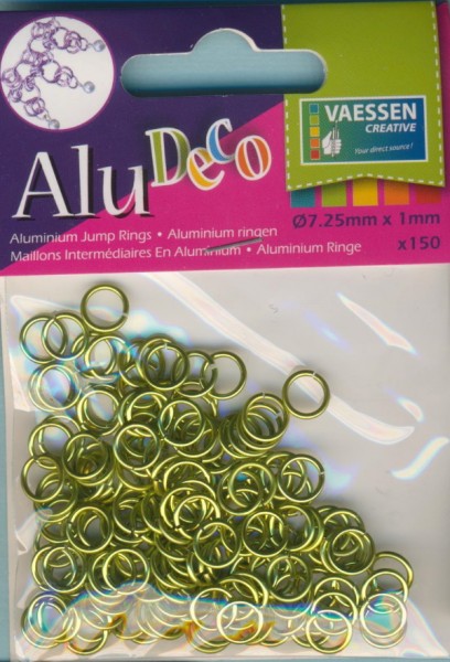 3901305_Alu-Deco-Jewelry-Aluminium-Ringe-7,25mm-apfelgrün-150-Stück