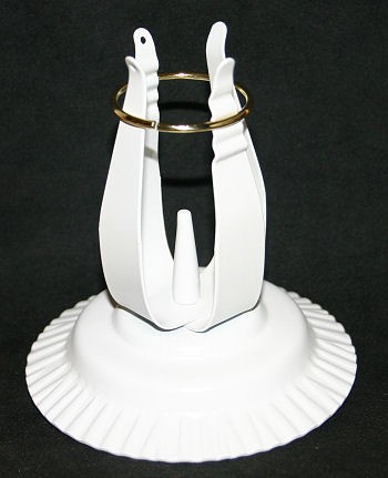 Kerzenhalter 30-40mm weiß