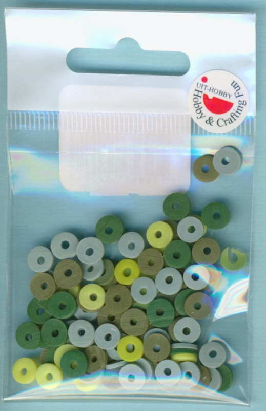 124282806 Katsuki Perlen 6mm grün mix ca. 100 St.