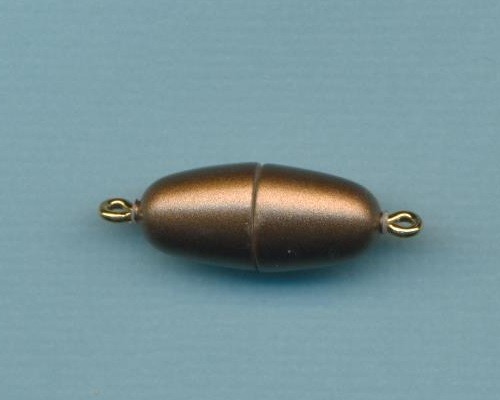 033421841 Power Magnetverschluss 21x9mm bronze matt