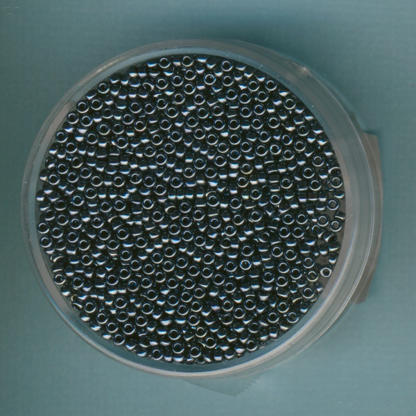 200451 Miyuki Rocailles 15/0 1,5mm hematite 10g