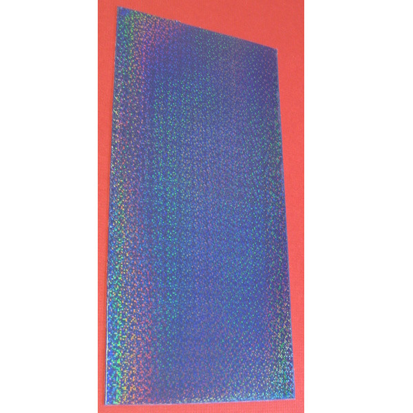 097945 Kerzen Wachsplatte blau glimmer 200x100mm