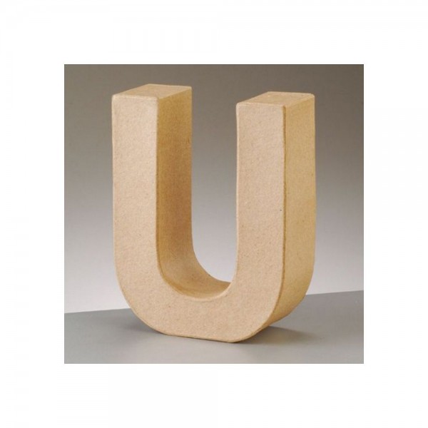 2630921 Papp Art Buchstabe U 17,5x13,7cm