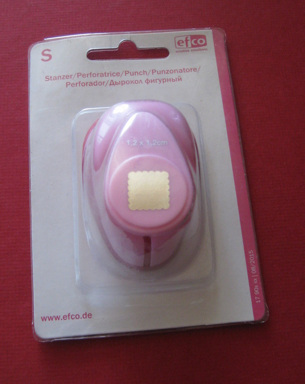 1790002 Motivlocher Quadrat gezahnt 12mm