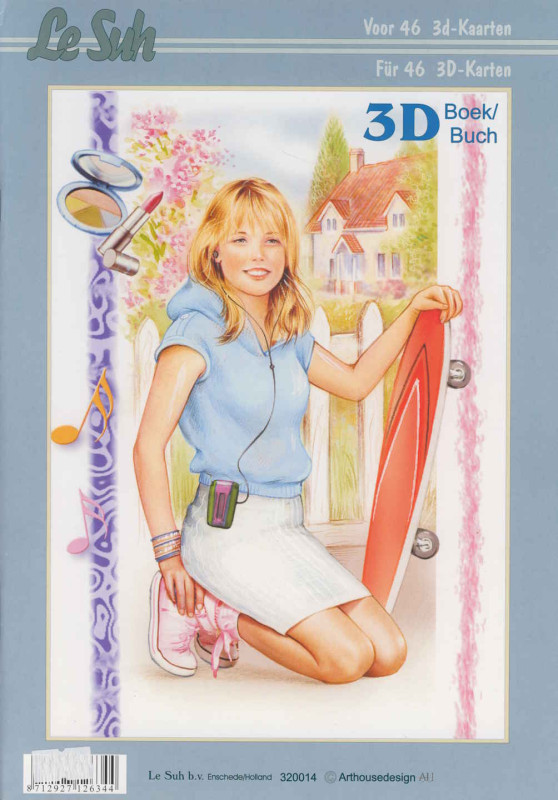 320014 3D Motivbuch A4 Kinder- und Jugendzeit