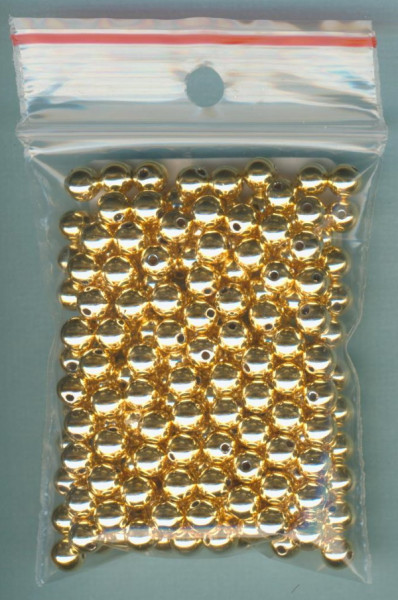 071005931 Wachsperlen 5mm gold metallic 20g in Packung
