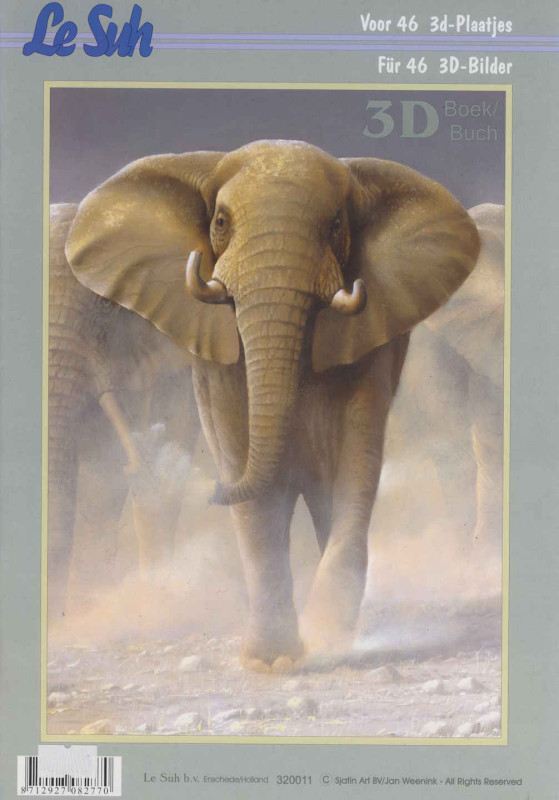 320011 3D Motivbuch A4 Tierwelt