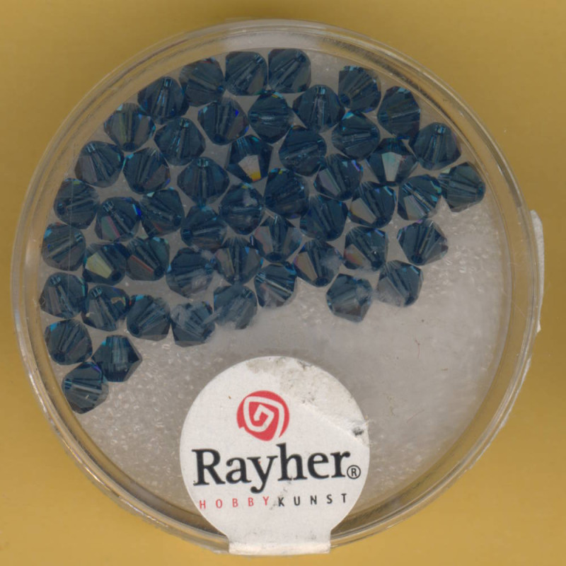 14216380 Swarovski Kristallschliffperlen 4mm graublau 50 Stück