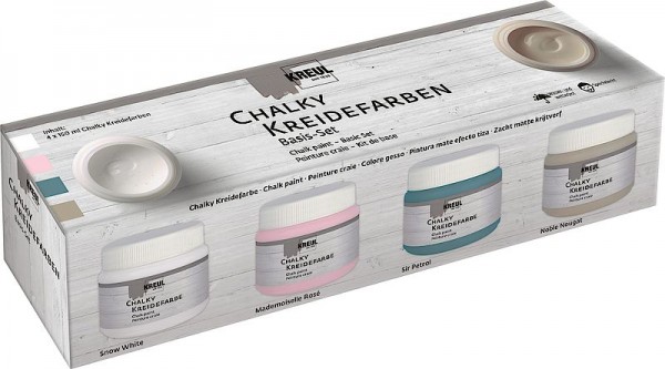 75305 Chalky Kreidefarben Basis-Set 4x150ml