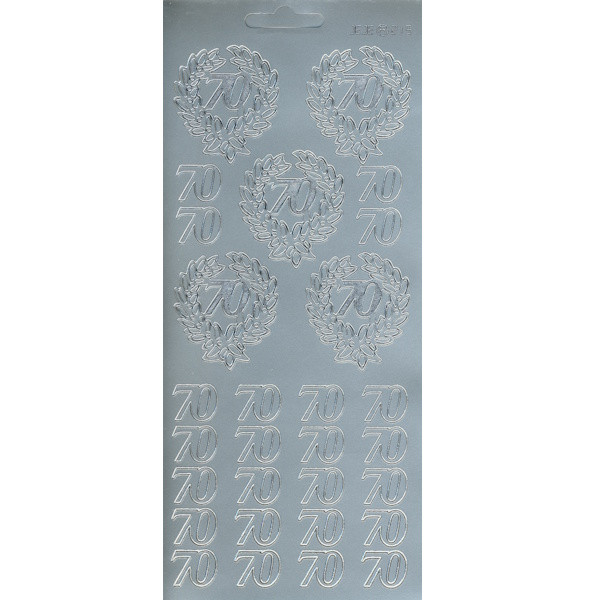 cl70s Sticker 70 silber