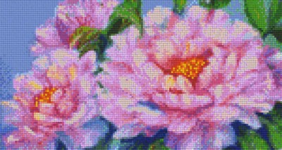 806164 Pixelhobby Klassik Set Blumen rosa 4