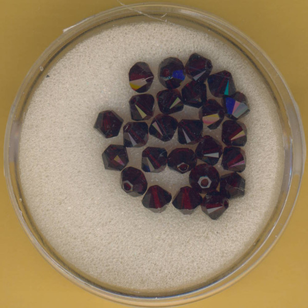 5301-04344 Swarovski Glasschliffperlen 4mm garnet 25 Stück