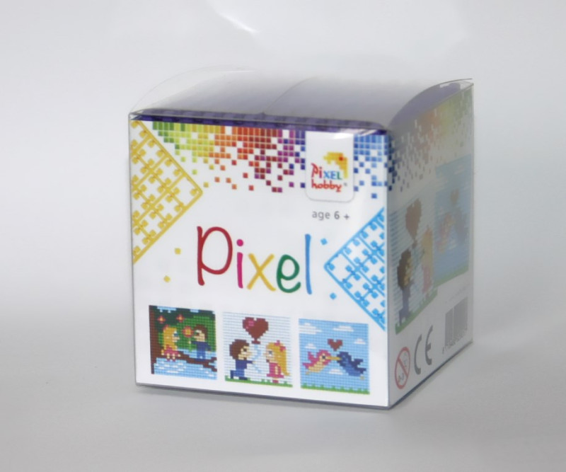 px29017 Pixelhobby Set 3 kleine Basisplatten Love