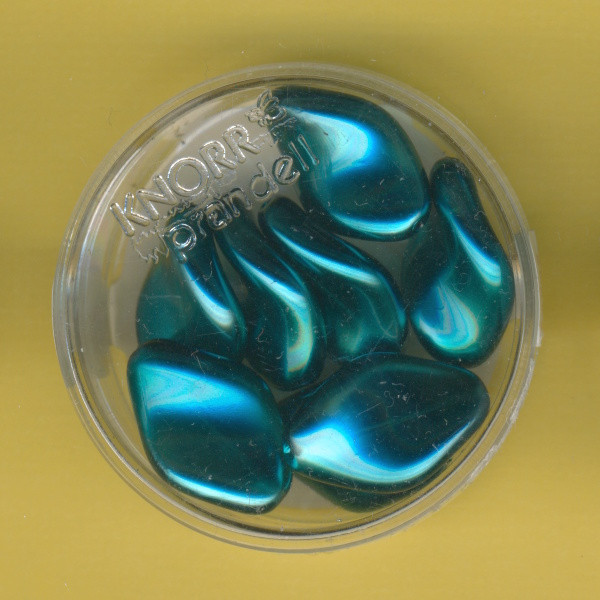 6064333 Crystal Renaissance Perlen Welle 19x13mm türkis 8 Stück