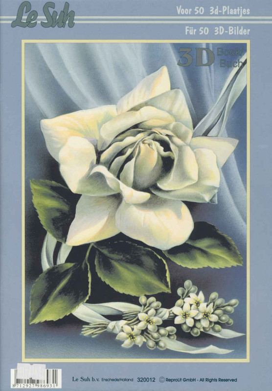 320012 3D Motivbuch A4 Blumengrüße