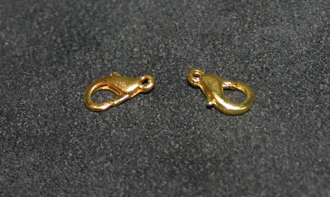 580a Karabiner 12mm gold